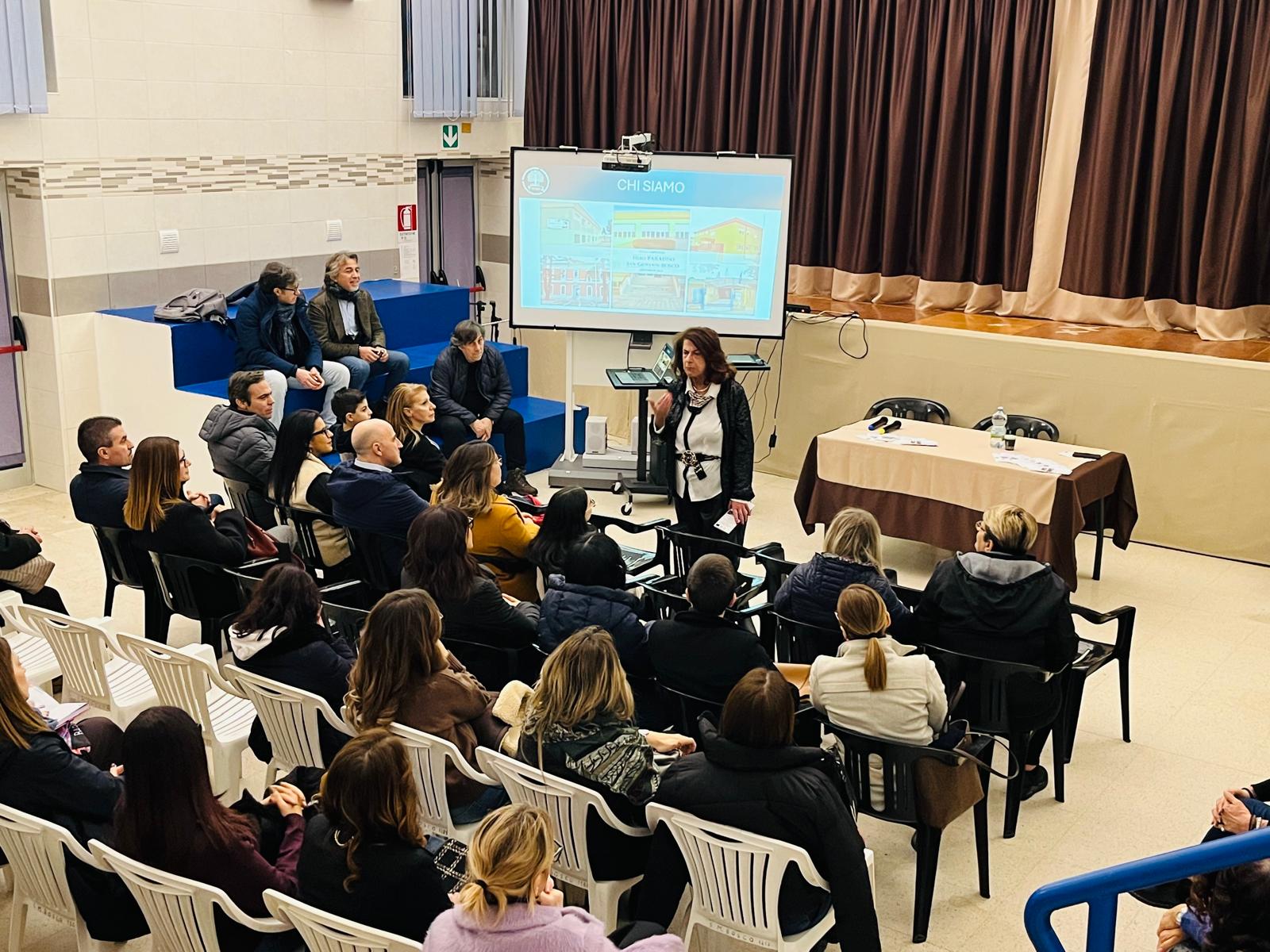 Presentato alle famiglie il nuovo Piano Triennale dell’Offerta Formativa dell’istituto “Hero Paradiso-San Giovanni Bosco”