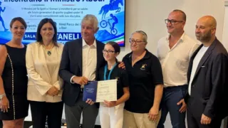 Santeramo protagonista nello sport giovanile: Greta Divella tra i talenti incontrati dal Ministro Abodi